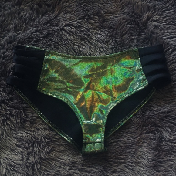 Metallic Rave Shorts - Picture 1 of 2